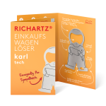 RICHARTZ® EINKAUFSWAGENLÖSER karl tech Silver