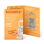 RICHARTZ® EINKAUFSWAGENLÖSER karl dirndl Silver