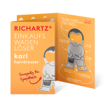 RICHARTZ® EINKAUFSWAGENLÖSER karl hairdresser Silver