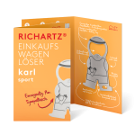RICHARTZ® EINKAUFSWAGENLÖSER karl sport Silver