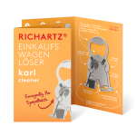 RICHARTZ® EINKAUFSWAGENLÖSER karl cleaner Silver