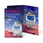 RICHARTZ® FLASCHENÖFFNER fred tech Silver