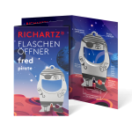 RICHARTZ® FLASCHENÖFFNER fred pirate Silver