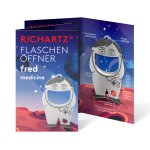 RICHARTZ® FLASCHENÖFFNER fred medicine Silver