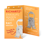 RICHARTZ® EINKAUFSWAGENLÖSER karl election Silver