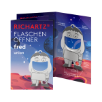 RICHARTZ® FLASCHENÖFFNER fred union Silver