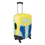 BagSave L custom RPET luggage cover White