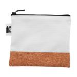 CreaBeauty Cork S RPET custom cosmetic bag, nature Nature,black