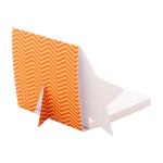 CreaStick Xmas Individueller Haftnotizblock, Stern, weiß Weiß, Cliphals klar