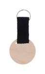 Woody Strap custom keyring, round Nature