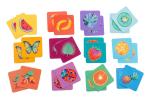 Minimor Creative Individuelles Memory-Spiel Weiß