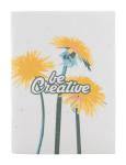 CreaNote Plus A6 Seed individuelles Saatpapier-Notizbuch Weiß