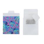 CreaTea Slim custom tea bag, green tea White/clip neck clear