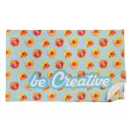 CreaFleece Individuelle Fleece-Decke, RPET Weiß