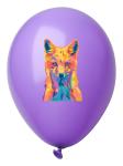 CreaBalloon balloon, pastel colour Lila