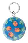 KeyBadge Maxi pin button keyring White