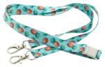 Subyard 15 Double Safe Eco custom sublimation lanyard White