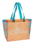 SuboShop B custom non-woven shopping bag White