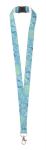 Subyard Zero Safe RPET custom sublimation lanyard White