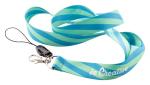 Subyard B RPET custom sublimation lanyard White