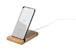 Restix Wireless-Charger/Handyhalter Natur