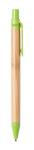 Slothic bamboo ballpoint pen Lime green