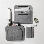 Feddox RPET laptop pouch Convoy grey
