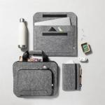 Novac RPET laptop pouch Convoy grey