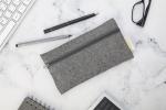 Pambuk Stiftetasche Grau