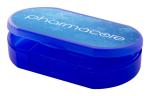 Tripill pillbox Aztec blue