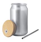 Divern mason jar cup Silver