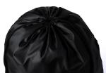 Hildan RPET drawstring bag Black