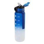 Sipgrade RPET motivational bottle Aztec blue