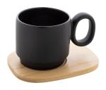 Kaguya ceramic mug Black
