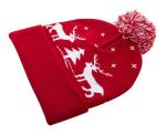 Skandimos Weihnachtswintermütze Rot