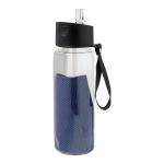 Fitmax RPET sport bottle with towel Aztec blue