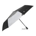 Radians Fold Reflektierender RPET-Regenschirm Schwarz