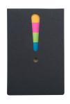 Exclam sticky notepad Black