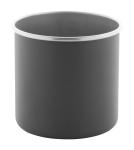 Hossa Tasse aus recyceltem Edelstahl Grau
