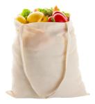 Longish 105 cotton shopping bag Nature