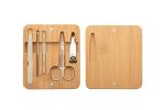 Manoky bamboo manicure set Nature