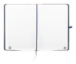 Coppet Notizbuch aus RPET Dunkelblau