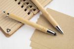 Tashania Touchpen mit Kugelschreiber aus Bambus Natur