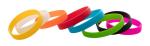 Wristy silicone wristband Black