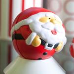 Santa Claus Antistressball Rot