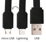 Stash USB-Ladekabel Schwarz