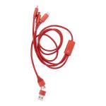 Ralong USB-Ladekabel Rot