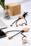 Cobbel Mini USB Ladekabel, natur Natur,schwarz