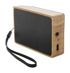 SolBeat Kabelloser Solarlautsprecher, natur Natur,schwarz