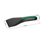 Ice scraper "TopGrip - Clean Vision" Black